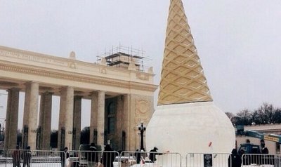 В Сочи привезут елку-мороженое