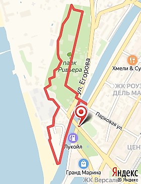 Беговой маршрут «Центральный-2»