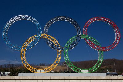 Олимпийские кольца - картинки