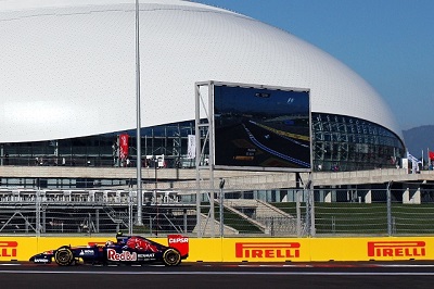 Для поклонников Формулы 1 в Сочи установят одиннадцать больших экранов