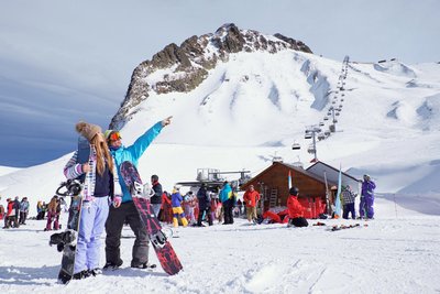 День сноубординга отметят на горном курорте Сочи