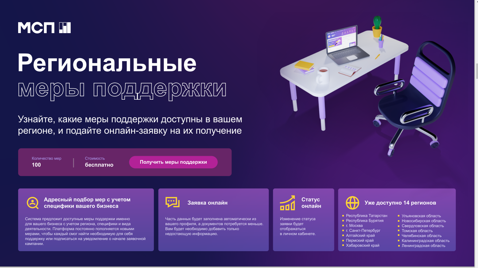 Цифровая платформа МСП РФ