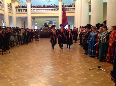 В Сочи сегодня отмечают 317-ую годовщину со дня образования Кубанского казачьего войска