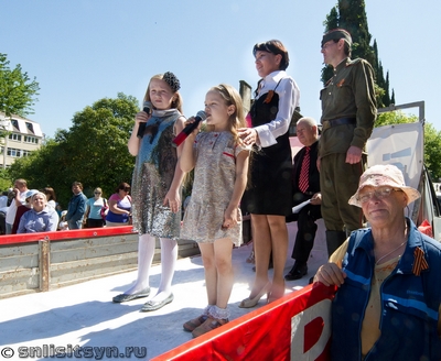 Адлерские школьники поздравят ветеранов накануне Дня Победы