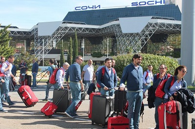Аэропорт Сочи в дни Формулы 1 обслужил более 100 тысяч пассажиров 
