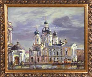 В Сочи в преддверии Пасхи откроется выставка картин, на которых изображены православные храмы России
