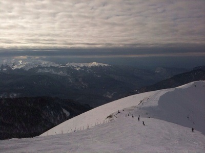В Сочи сегодня открыли горнолыжный сезон