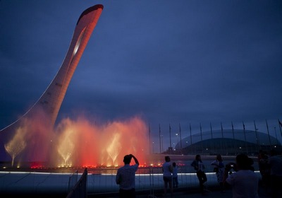 Олимпийский фонтан в Сочи закрылся на профилактику
