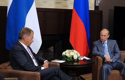 Путин и президент Финляндии обсудили экономические связи