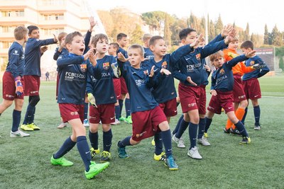 Футбольный лагерь «Барселона» устроит семейный праздник в «Ривьере»