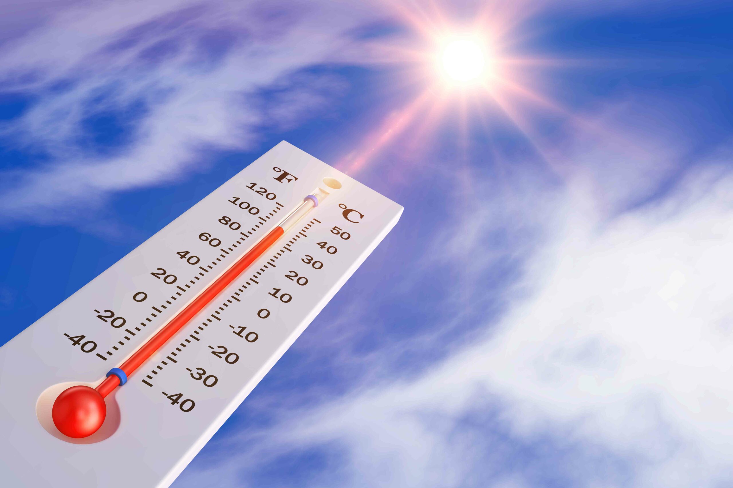 Повышение температуры воздуха приводит к. Термометр. Термометр солнце. Температурный градусник. Градусник жарко.
