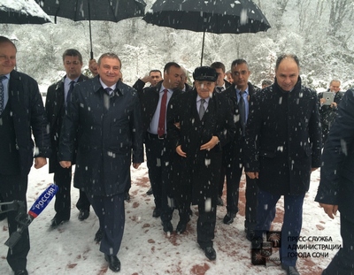 В Сочи с неофициальным визитом прибыл президент Палестины Махмуд Аббас