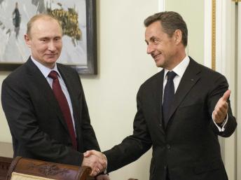 Путин встретился в Сочи с экс-президентом Франции Саркози