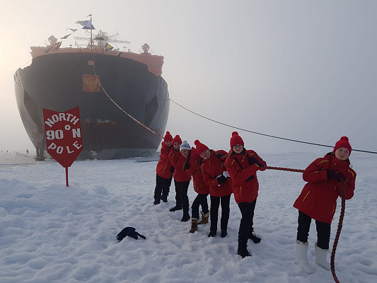 Выпускники сочинского «Сириуса» вернулись из экспедиции на Северный полюс