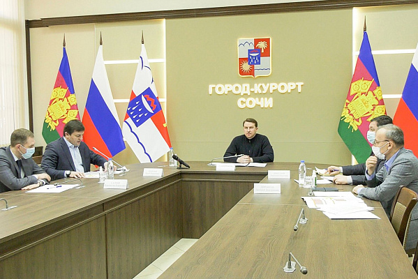 Глава Сочи Алексей Копайгородский провел координационный штаб по вопросам строительства и комплексного развития города