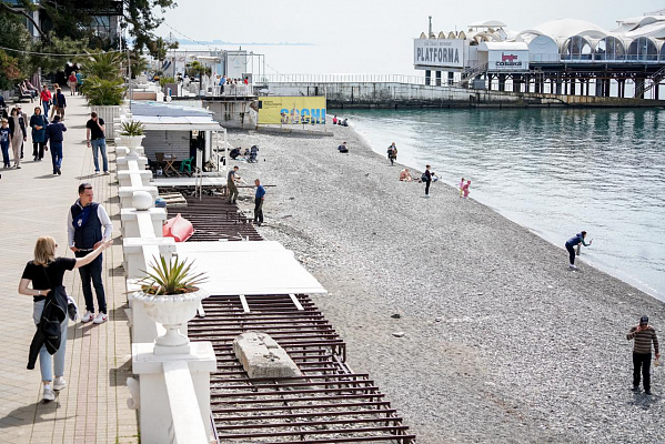 Первые пляжи в Сочи откроют 1 мая