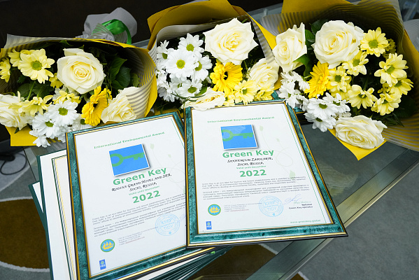 Девять средств размещения Сочи присоединились к программе добровольной международной экологической сертификации «Зеленый ключ»