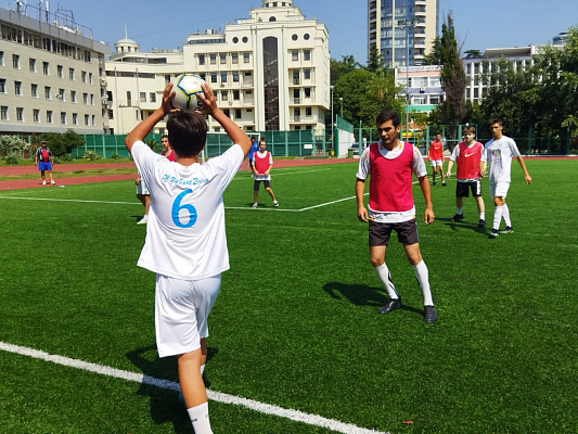 В Сочи прошел первый молодежный футбольный турнир, посвященный созданию органов ТОС
