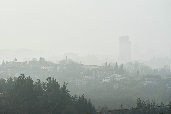 В Сочи сохраняется туман. Аэропорт курорта работает по фактической погоде 
