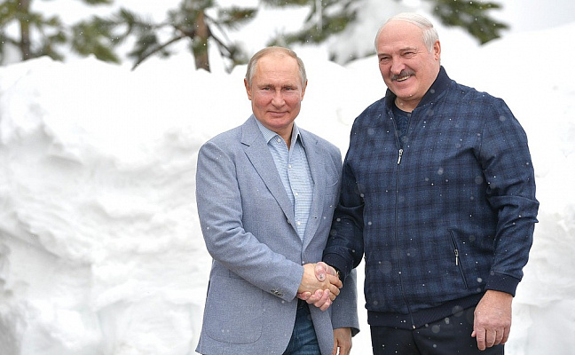 В Сочи начались переговоры Президента России  Владимира Путина и Президента Беларуси Александра Лукашенко 