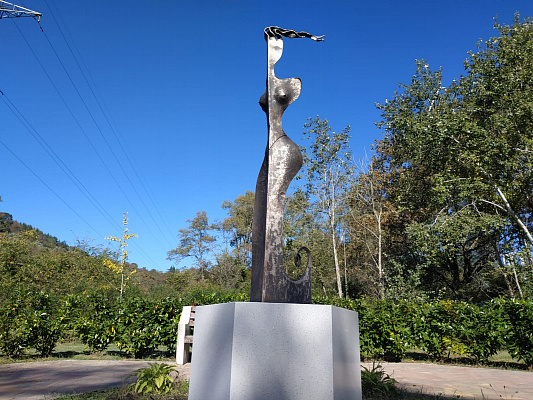 Администрация города Сочи - В Сочи установлена скульптура победителя международного конкурса «Арт-батл-СкульптУРА»