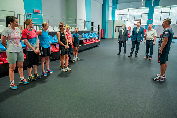Глава Сочи Алексей Копайгородский в Международный Олимпийский день посетил тренировки национальных сборных.