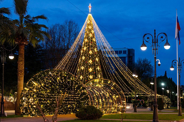 В Сочи в новогодние и рождественские каникулы пройдет более 300 мероприятий