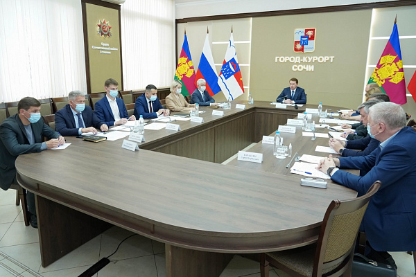 Глава Сочи Алексей Копайгородский провел очередное заседание городского оперативного штаба по борьбе с распространением коронавирусной инфекции