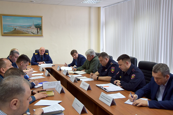 В Сочи в преддверии начала морской навигации провели межведомственное совещание по обеспечению безопасности в акватории Черного моря и на прибрежных территориях 