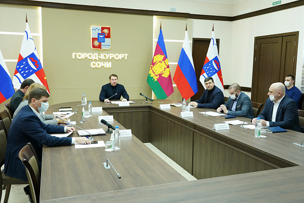 Глава Сочи Алексей Копайгородский провел заседание городского оперативного штаба по непогоде
