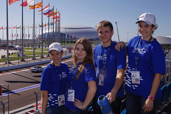 В Сочи начат набор волонтёров на "Формулу 1"