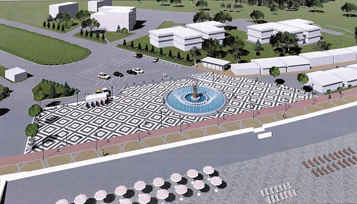 На Имеретинской набережной установят светомузыкальный фонтан