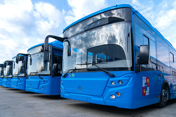 В Год экологии в Сочи поступили 26 новых автобусов на метане 