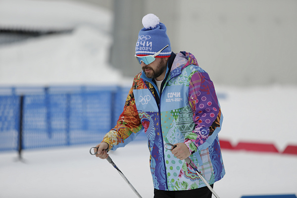 Массовую лыжную гонку «Лыжня Кубани» в горах Сочи приурочили к юбилею XXII зимних Олимпийских игр 2014 года