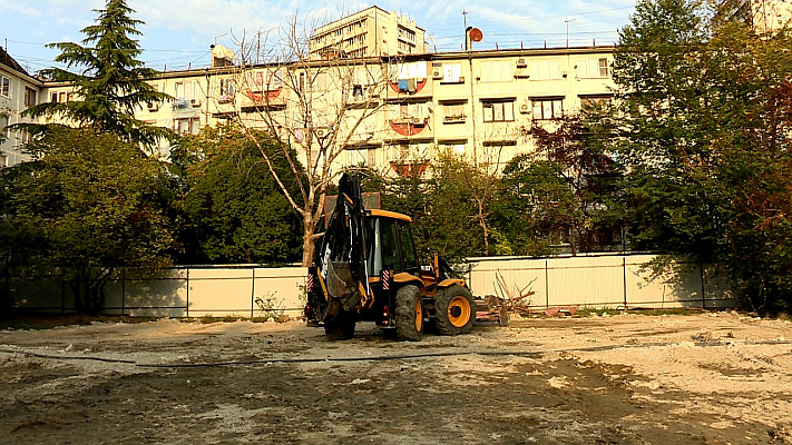 В микрорайоне Донской началось строительство спортивного зала шаговой доступности