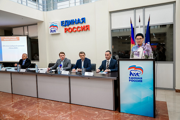 В Сочи состоялось собрание депутатского объединения партии «Единая Россия» 