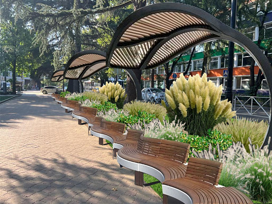 До конца года в Сочи планируется благоустроить пять крупных общественных пространств