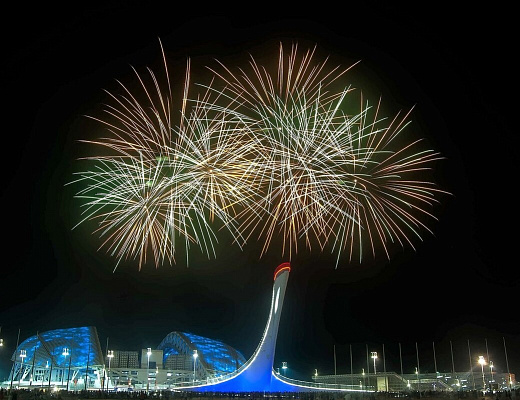 В Олимпийском парке состоится «Парад фейерверков»