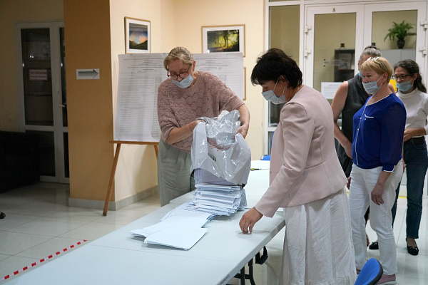 В Сочи завершились выборы депутатов Государственной Думы Федерального Собрания РФ восьмого созыва