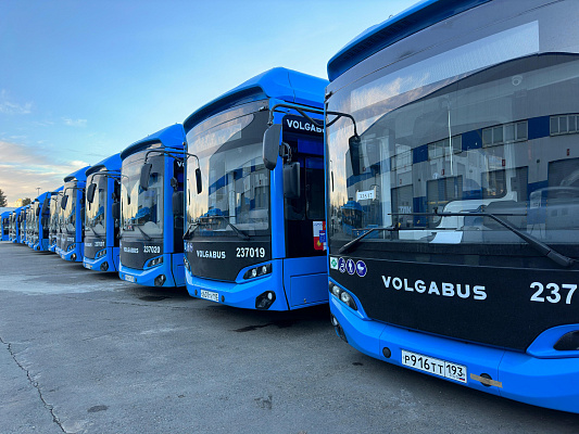 В преддверии Года транспорта и дорог в Сочи поступило 25 новых автобусов на метане