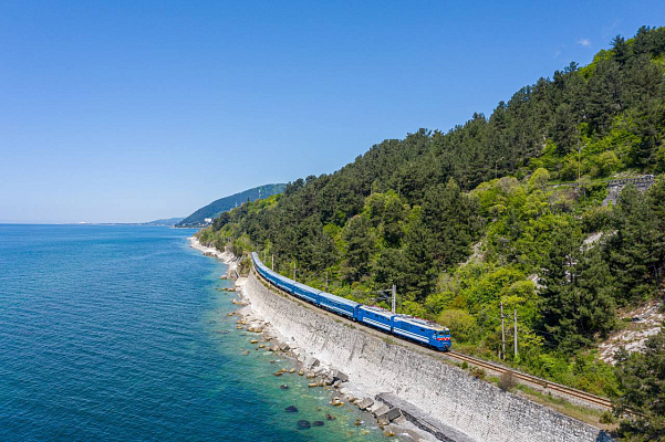 Туристический поезд «Сочи» будет двигаться по новому расписанию