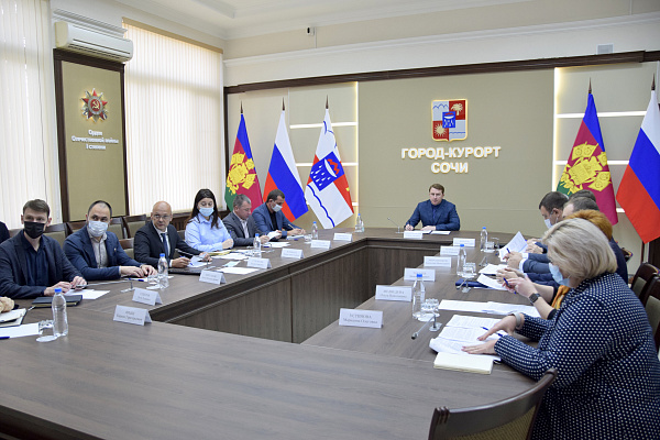 Алексей Копайгородский провел совещание по вопросам строительства объектов социальной сферы в Сочи